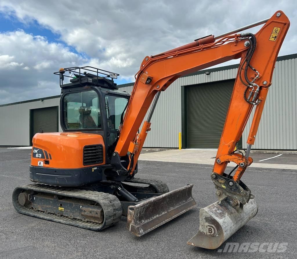 Doosan DX63-3 حفارات زحافة