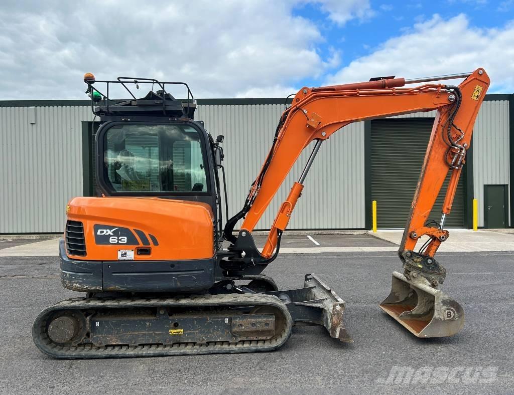 Doosan DX63-3 حفارات زحافة