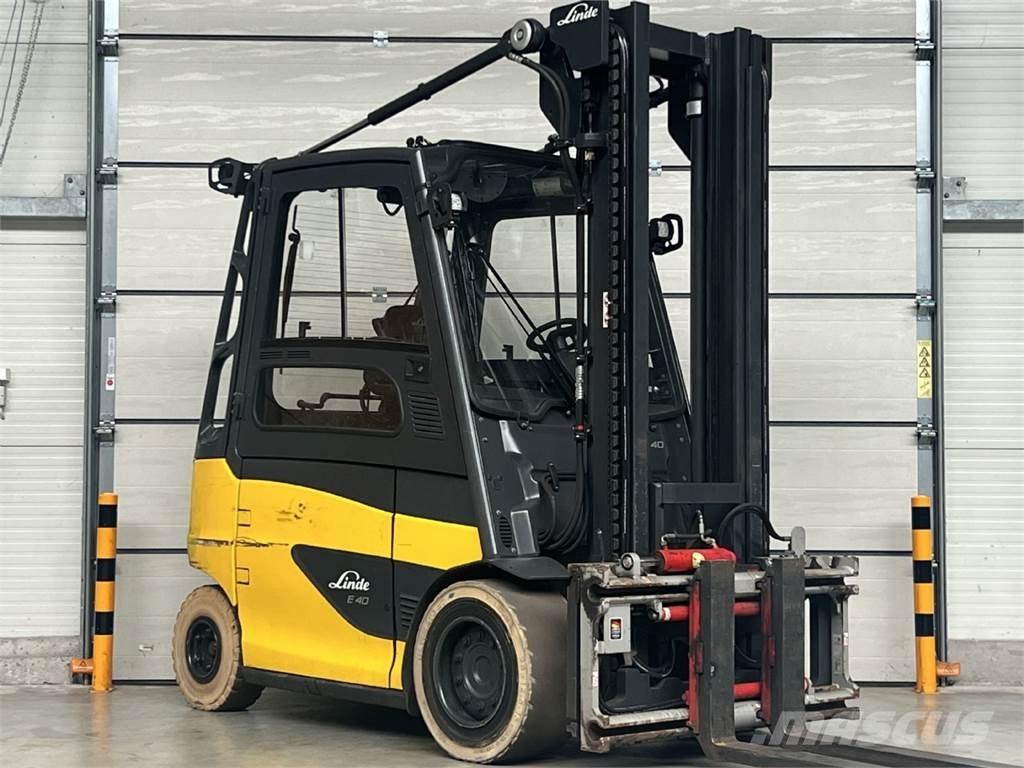 Linde E 40H-01 / 600 شاحنات ذات رافعات شوكية تعمل بالكهرباء