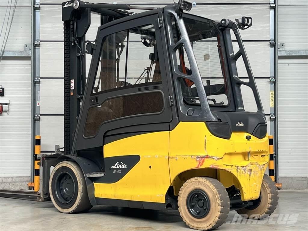 Linde E 40H-01 / 600 شاحنات ذات رافعات شوكية تعمل بالكهرباء