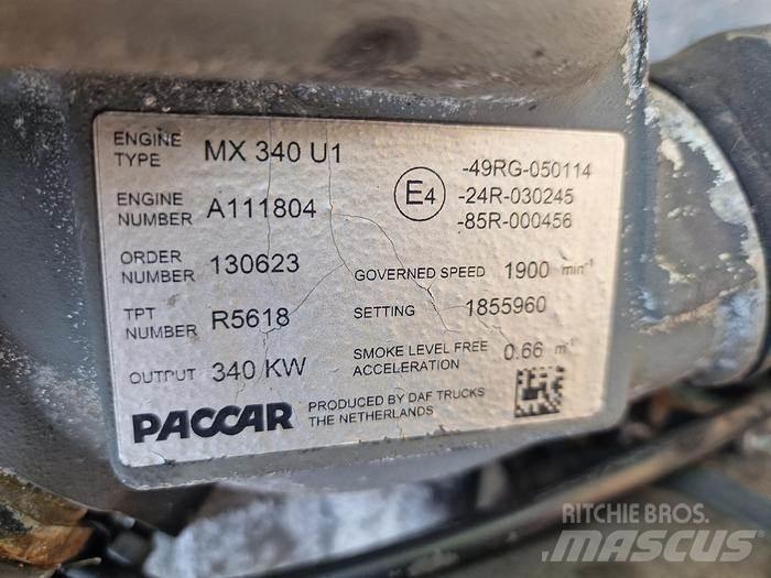 Paccar MX340.U1 مكونات أخرى