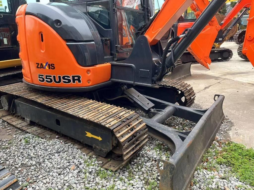 Hitachi zx55USR حفارات صغيرة أقل من 7 طن (حفارات صغيرة)