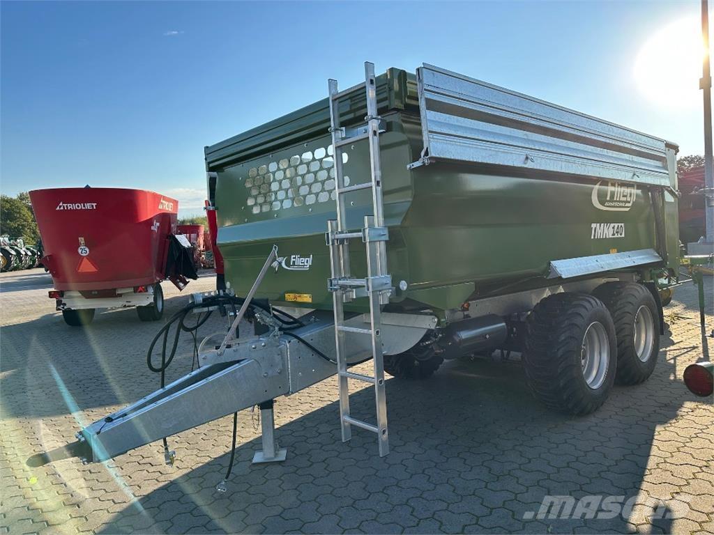 Fliegl TMK 140 Fox مقطورات قلابة