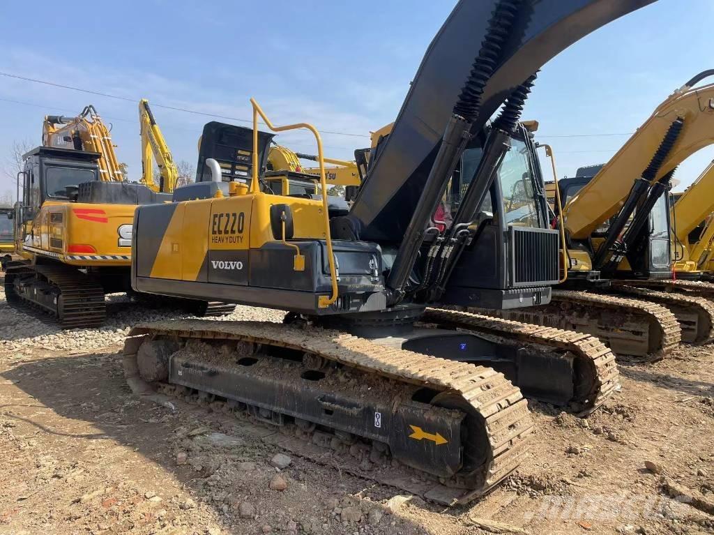 Volvo ec220 حفارات زحافة