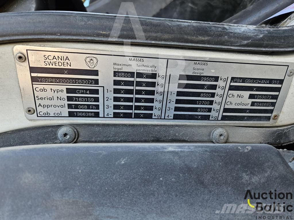 Scania P 94 GB شاحنات خرسانة