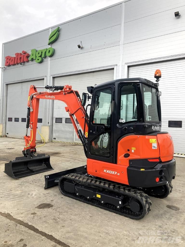 Kubota KX037-4 حفارات صغيرة أقل من 7 طن (حفارات صغيرة)