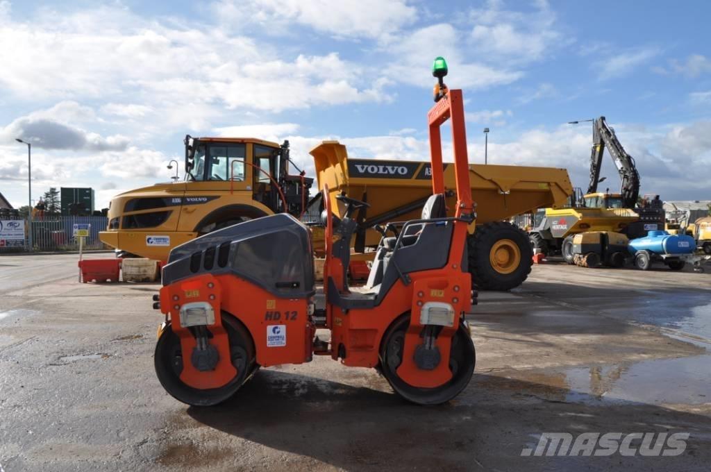 Hamm HD 12 VV مداحل ثنائية الاسطوانة