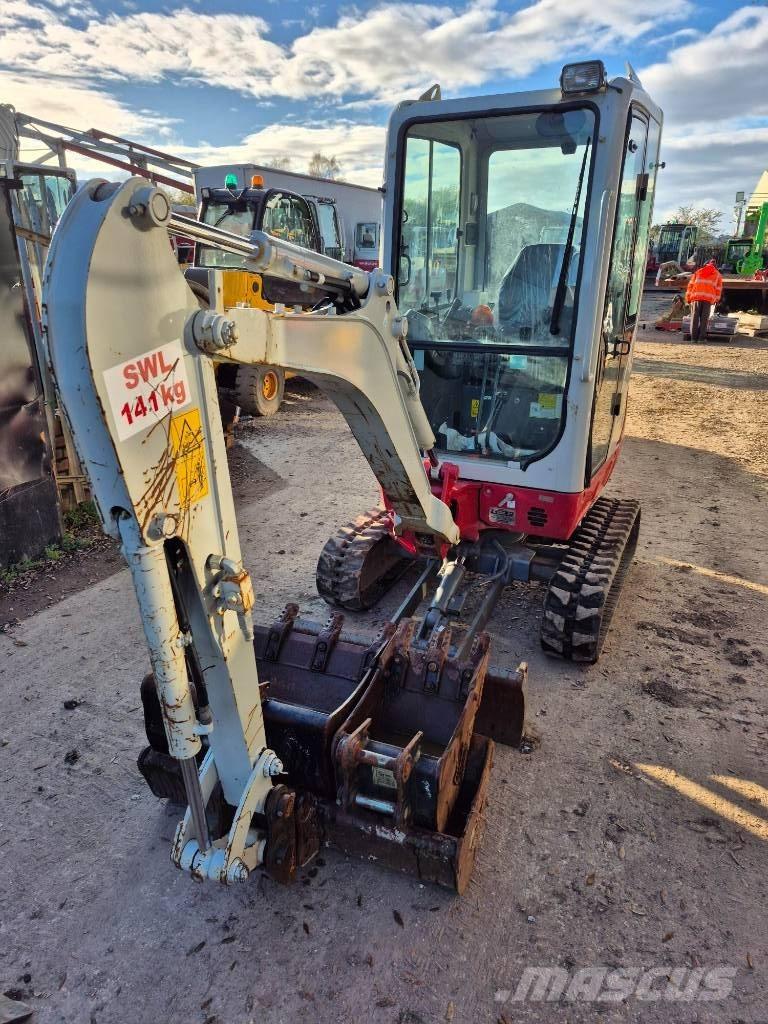 Takeuchi TB 216 حفارات صغيرة أقل من 7 طن (حفارات صغيرة)