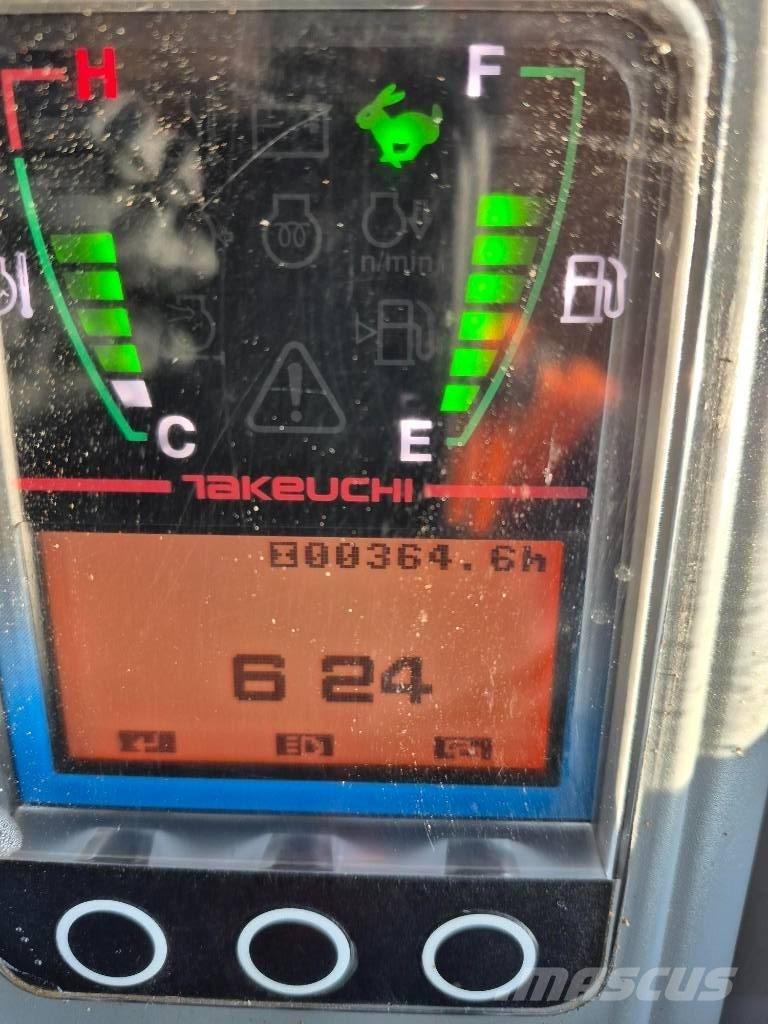 Takeuchi TB 216 حفارات صغيرة أقل من 7 طن (حفارات صغيرة)