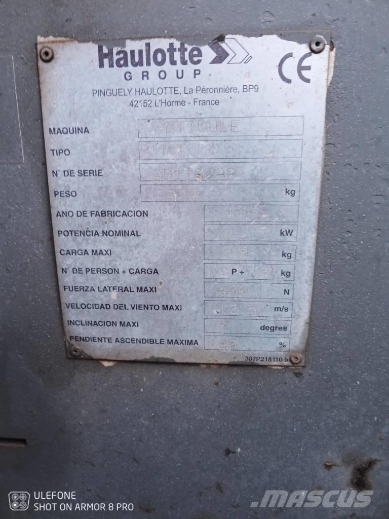 Haulotte HA 12 PX رافعات سلة مفصلية