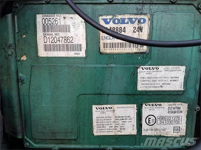 Volvo D12A380 EC96 مكونات أخرى