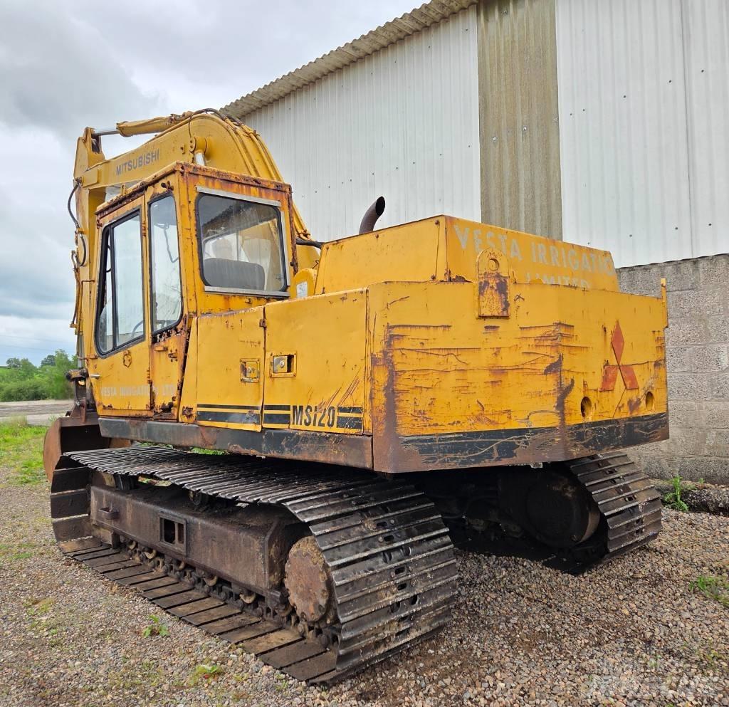 Mitsubishi MS 120 حفارات زحافة