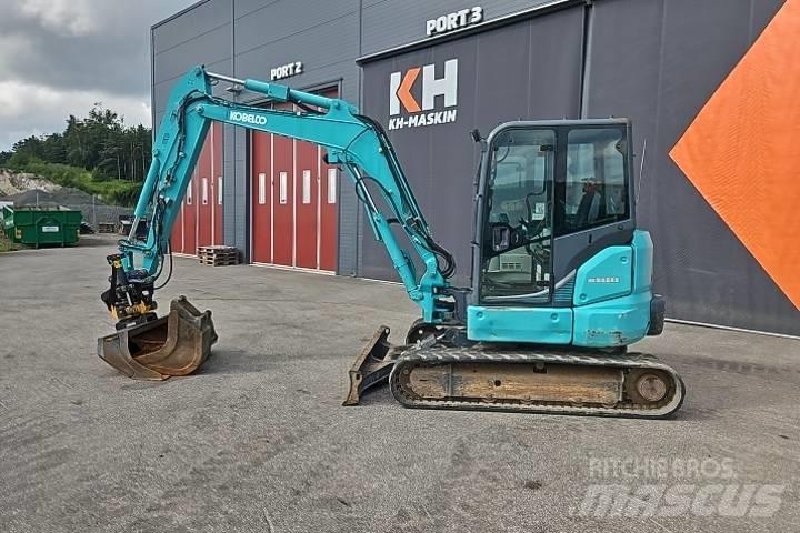 Kobelco SK55 SRX-6 حفارات صغيرة أقل من 7 طن (حفارات صغيرة)