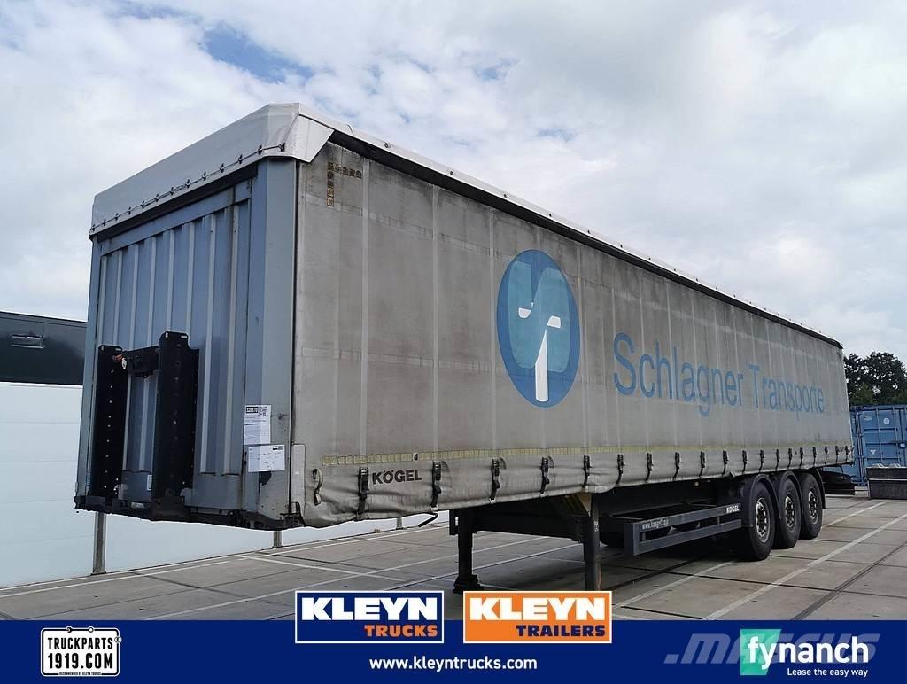 Kögel SN 24 COIL نصف مقطورات بباب جانبي