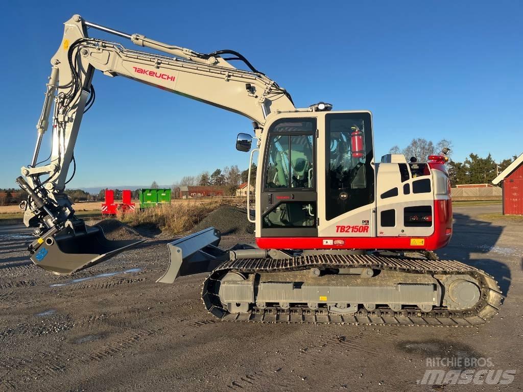 Takeuchi TB 2150 R حفارات زحافة