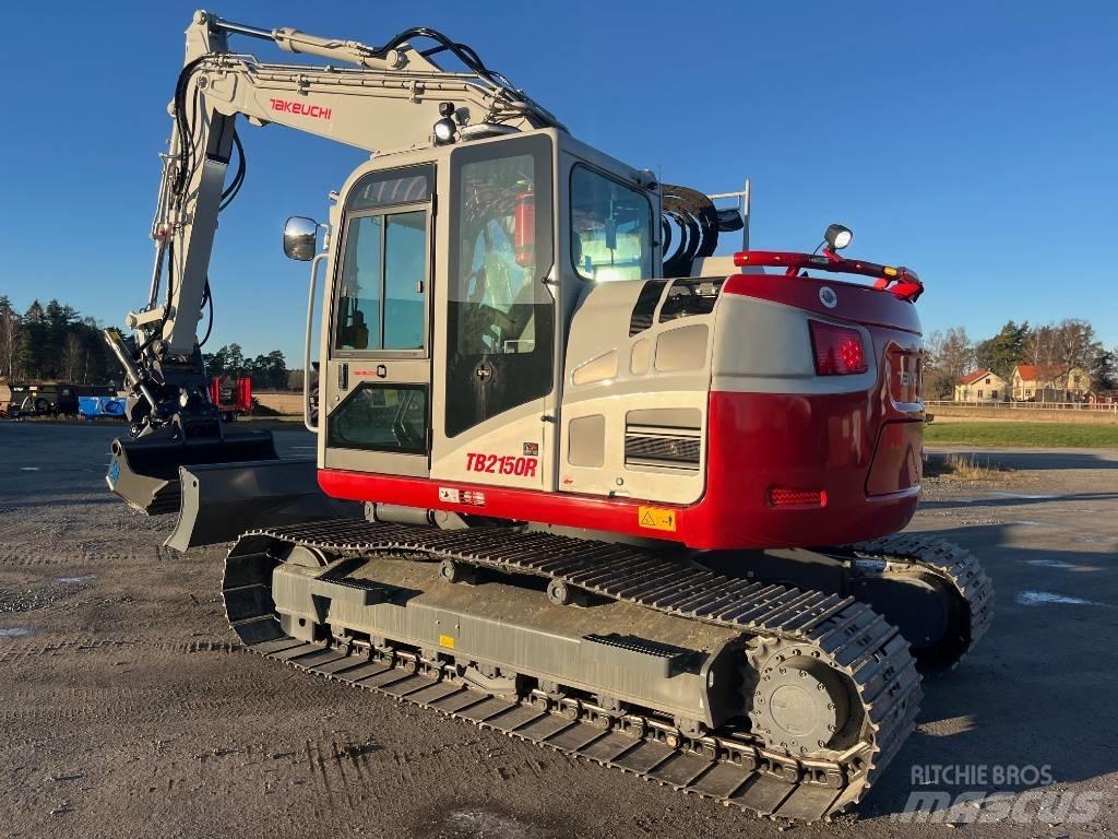 Takeuchi TB 2150 R حفارات زحافة