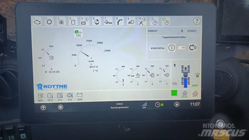 Rottne H21D SP 661 حصادات
