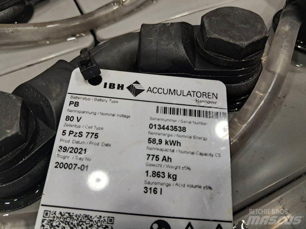  Batterij 80V 775Ah بطاريات