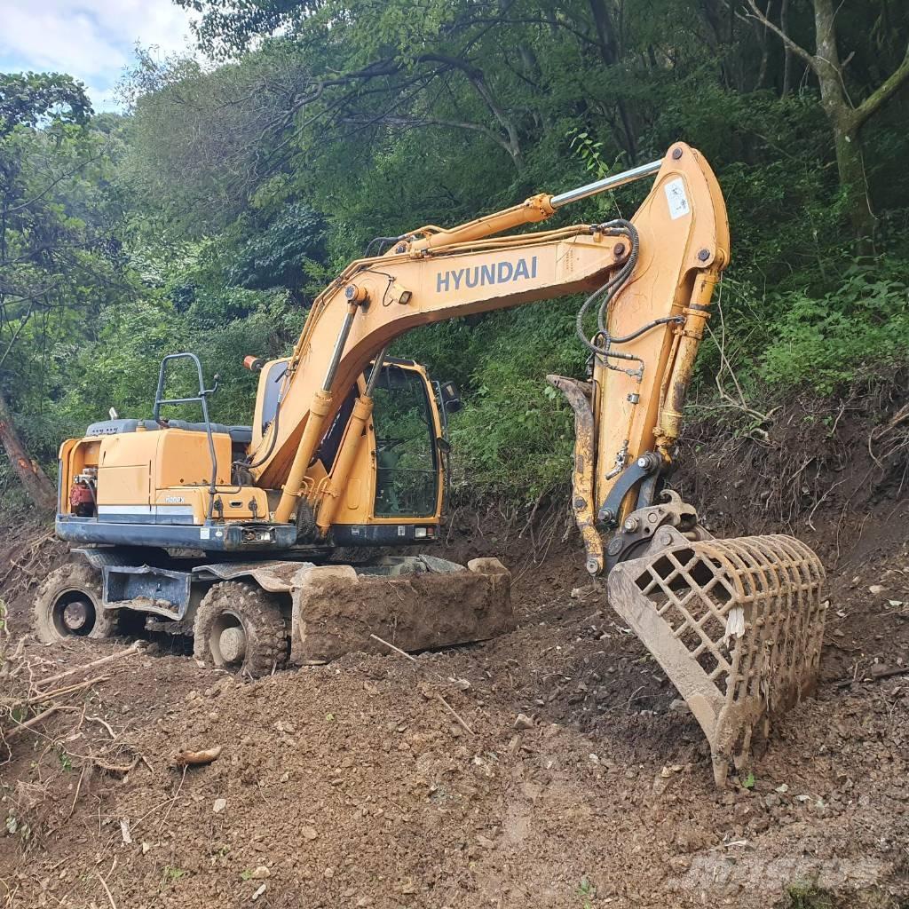 Hyundai Robex 140 W حفارات بعجل
