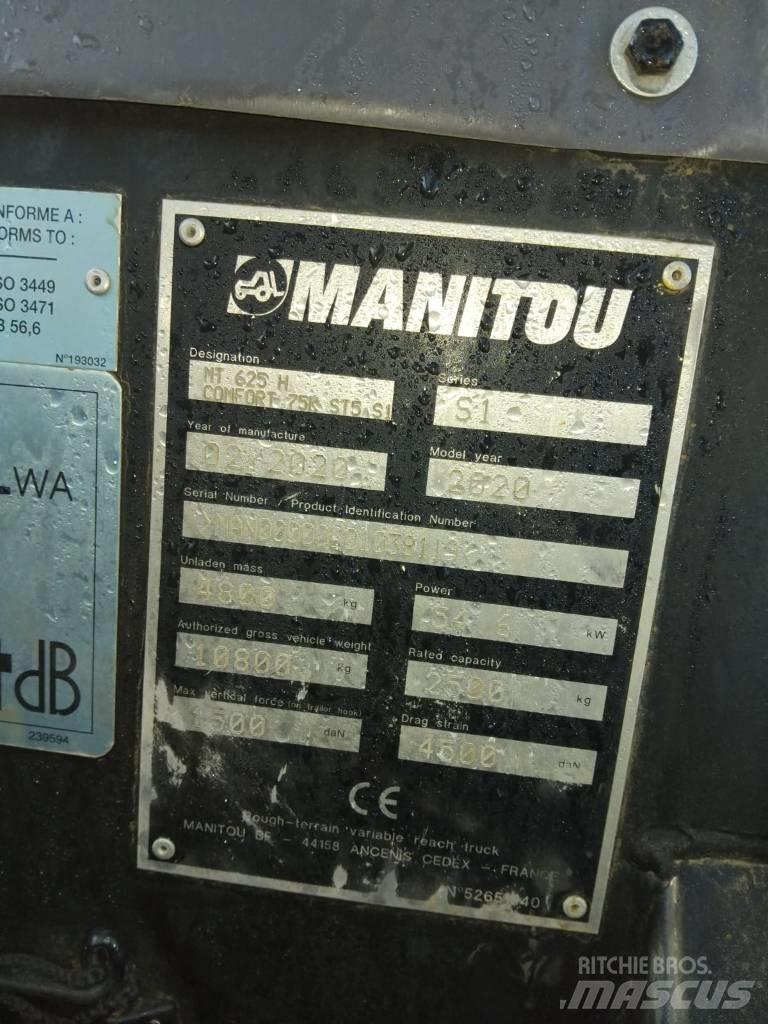Manitou MT 625 مناولات متداخلة