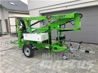 Niftylift 120TE المنصات الهوائية المثبتة على مقطورة