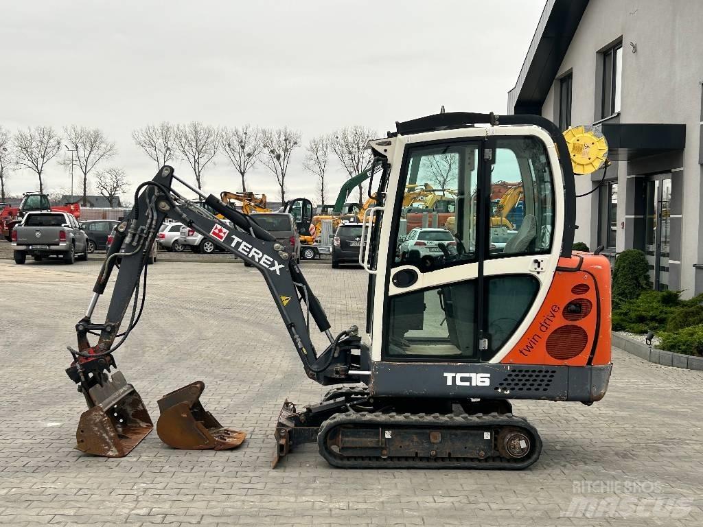 Terex TC 16 TWIN حفارات صغيرة أقل من 7 طن (حفارات صغيرة)