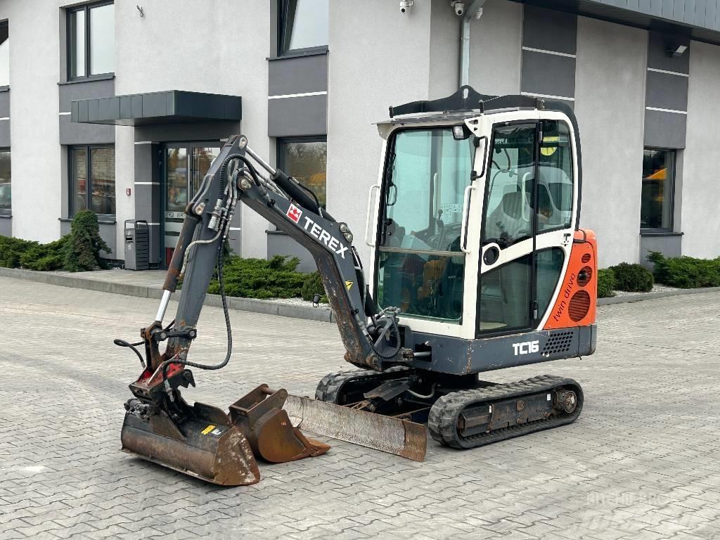 Terex TC 16 TWIN حفارات صغيرة أقل من 7 طن (حفارات صغيرة)