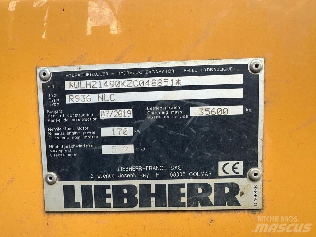 Liebherr R936 NLC حفارات زحافة