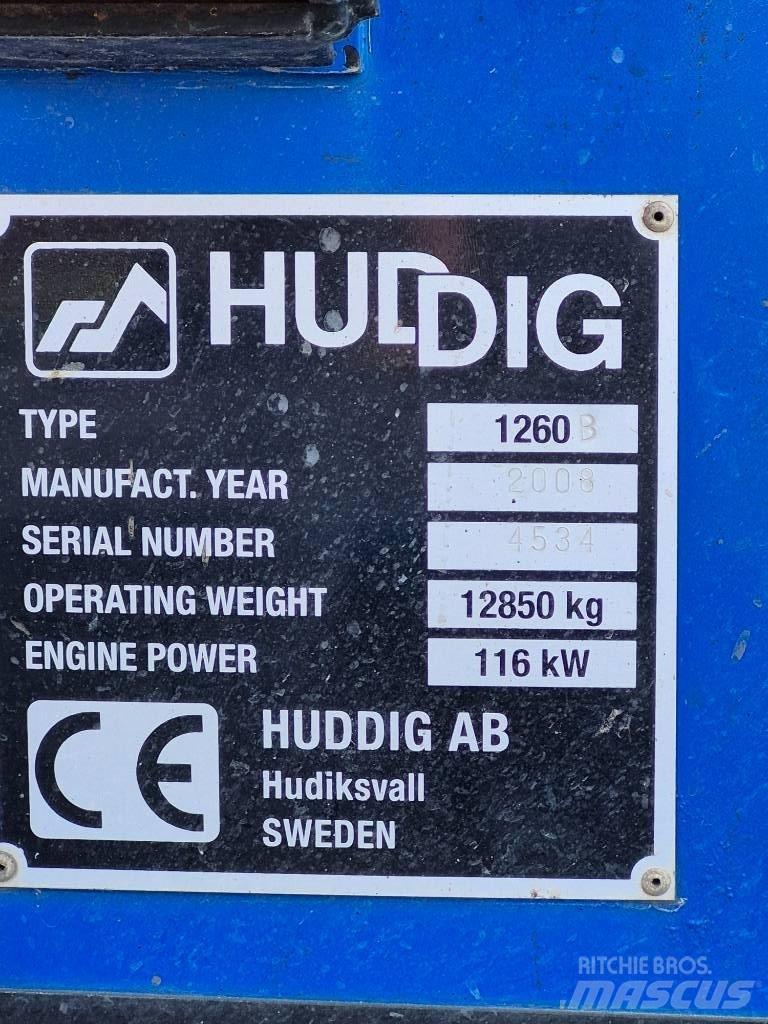 Huddig 1260 B لوادر ذات جرافات عكسية