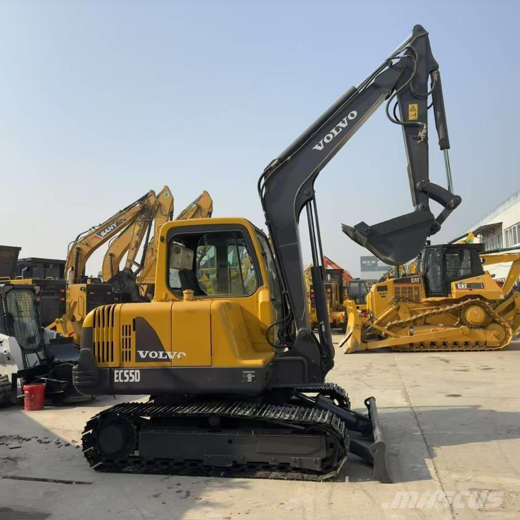 Volvo EC55D حفارات صغيرة أقل من 7 طن (حفارات صغيرة)