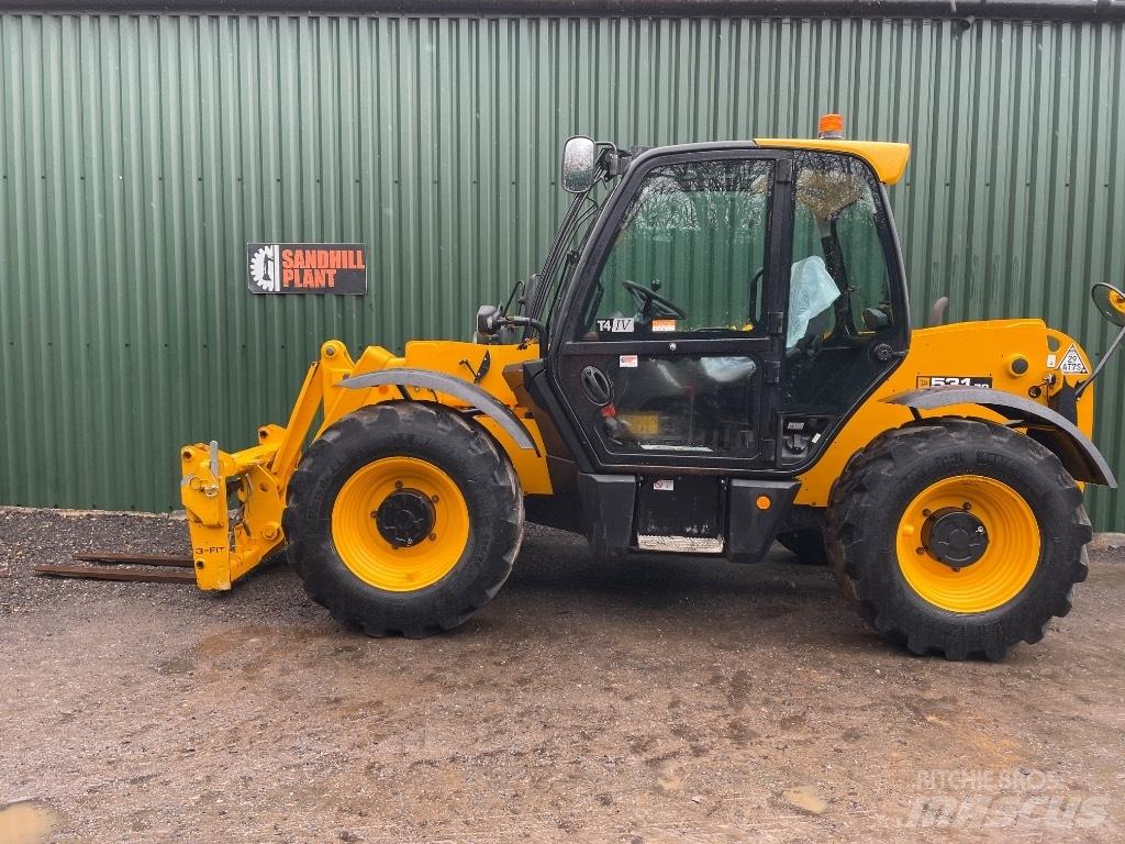 JCB 531-70 مناولات متداخلة