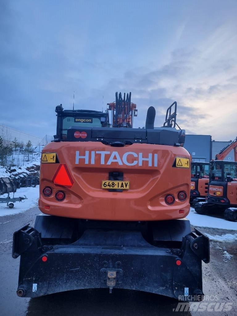 Hitachi ZX155W-7 2P حفارات بعجل