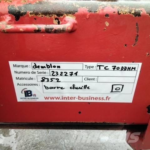 Demblon TC 70 محاريث عكسية