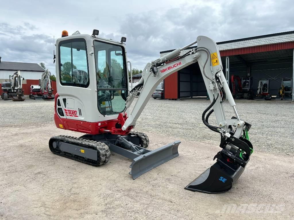 Takeuchi TB320 حفارات صغيرة أقل من 7 طن (حفارات صغيرة)