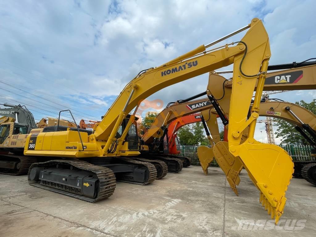 Komatsu PC 360-7 حفارات زحافة