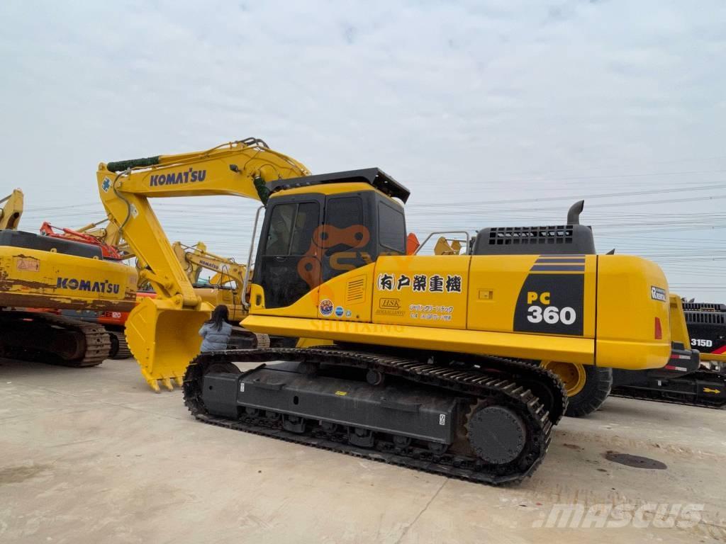 Komatsu PC 360-7 حفارات زحافة