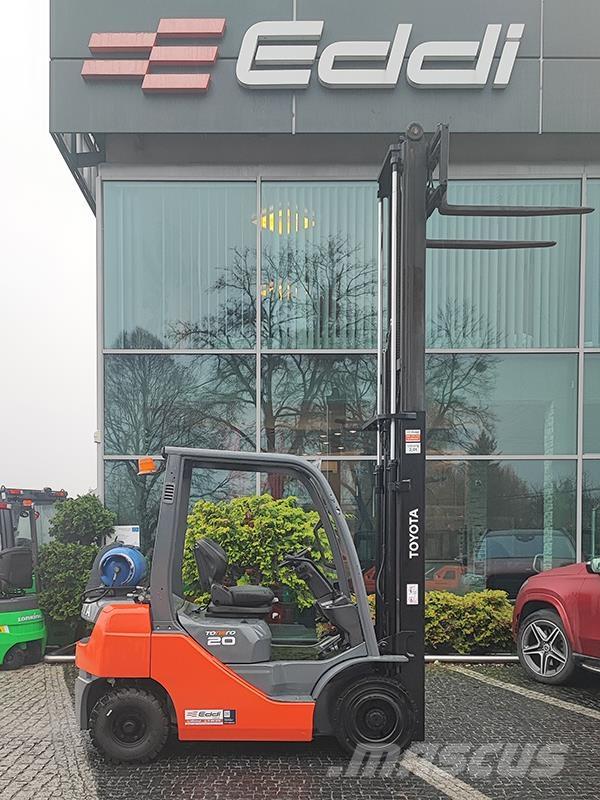 Toyota 02-8FGF20 شاحنات LPG