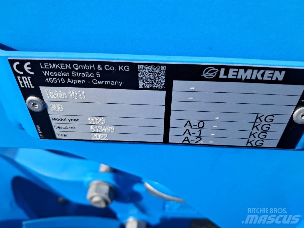 Lemken RUBIN 9/300U زحافات ساحقة