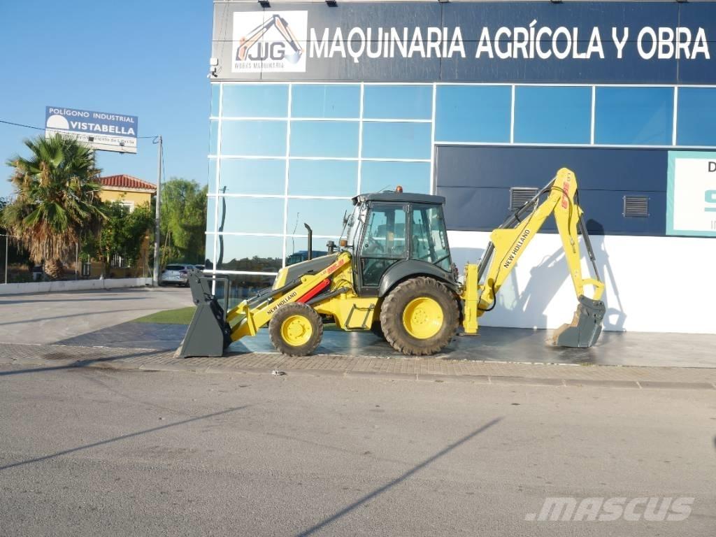 New Holland LB 95 B لوادر ذات جرافات عكسية