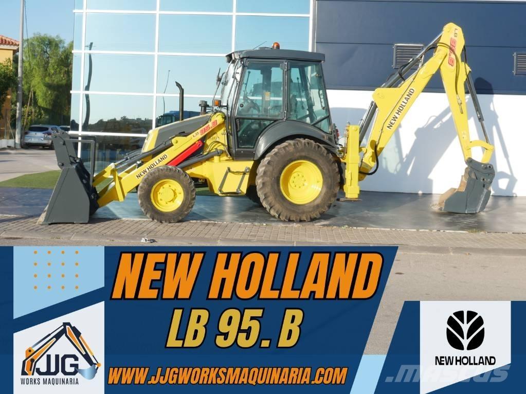 New Holland LB 95 B لوادر ذات جرافات عكسية