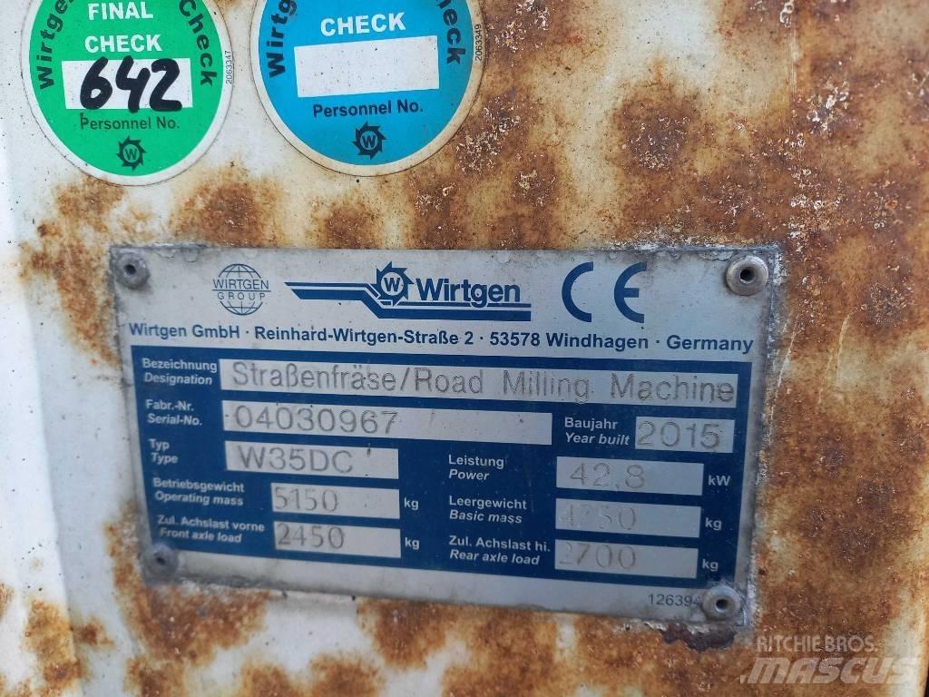 Wirtgen W 35 DC معدات إعادة تدوير الأسفلت