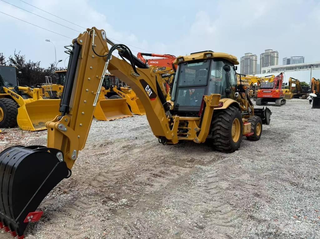 CAT 420 F لوادر ذات جرافات عكسية