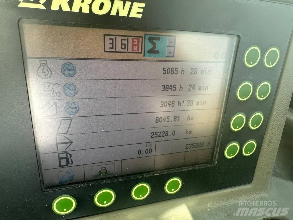 Krone Big X 500 علافات ذاتية الدفع
