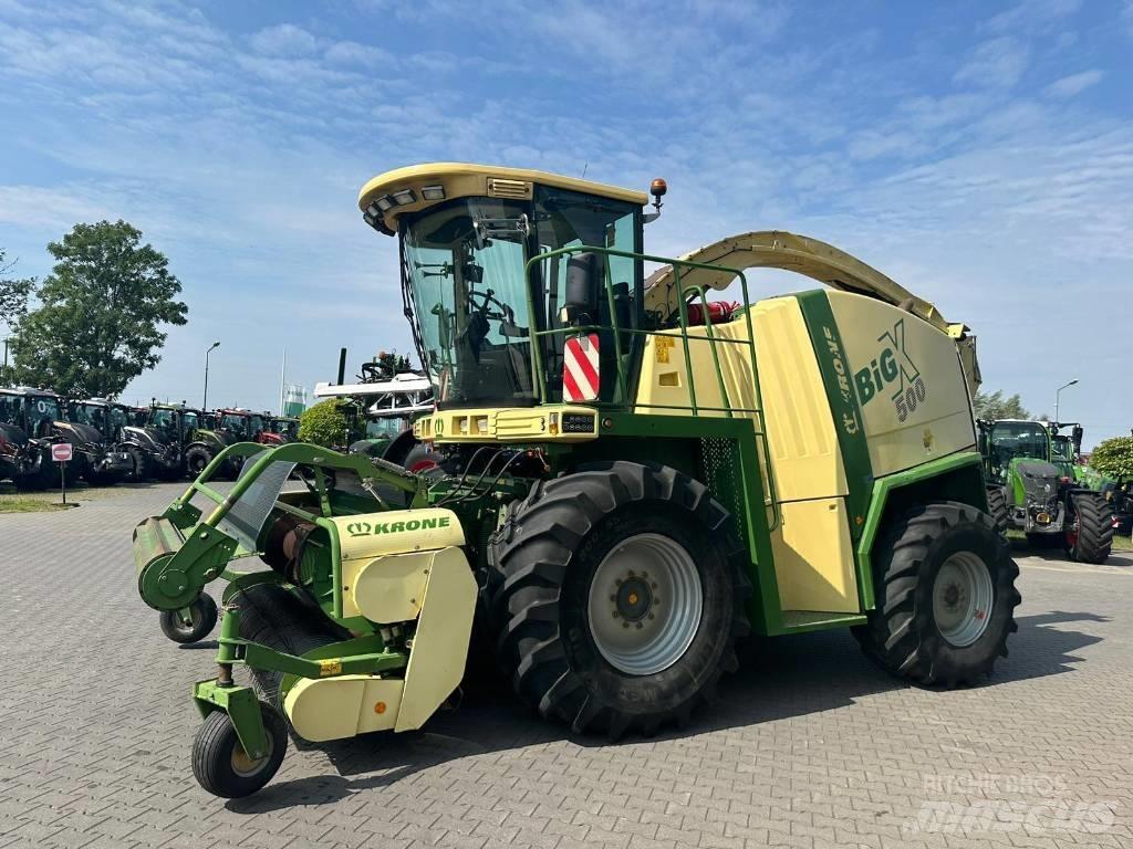 Krone Big X 500 علافات ذاتية الدفع