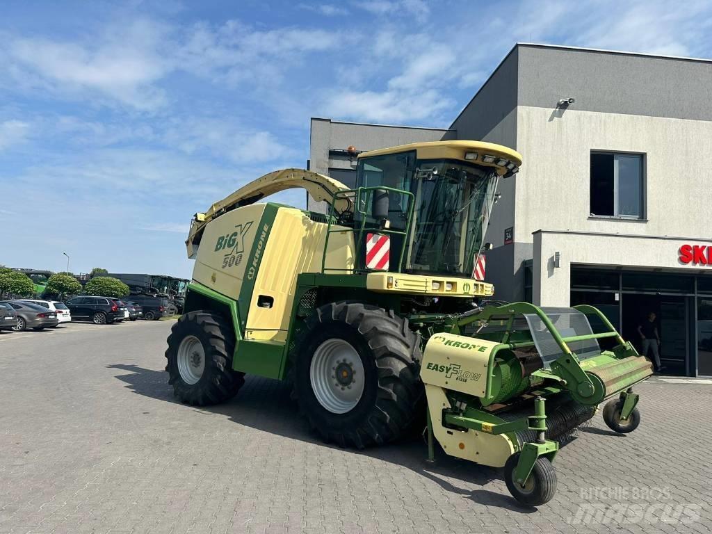 Krone Big X 500 علافات ذاتية الدفع