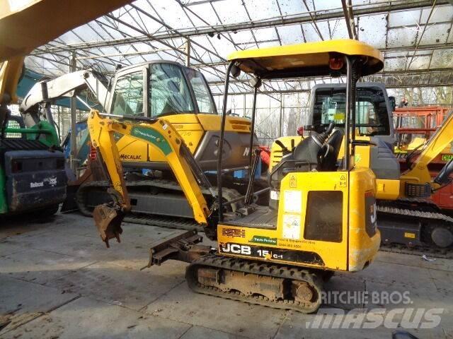 JCB 15C حفارات صغيرة أقل من 7 طن (حفارات صغيرة)