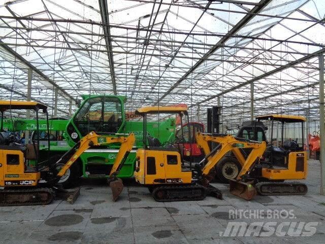 JCB 15C حفارات صغيرة أقل من 7 طن (حفارات صغيرة)