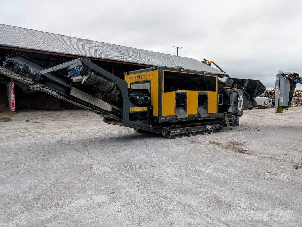 M&K TPS120 معدة فرز -> معدة فرز المخلفات