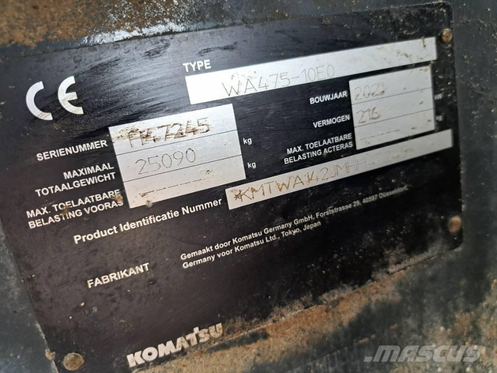Komatsu WA 475-10E0 لوادر بعجل