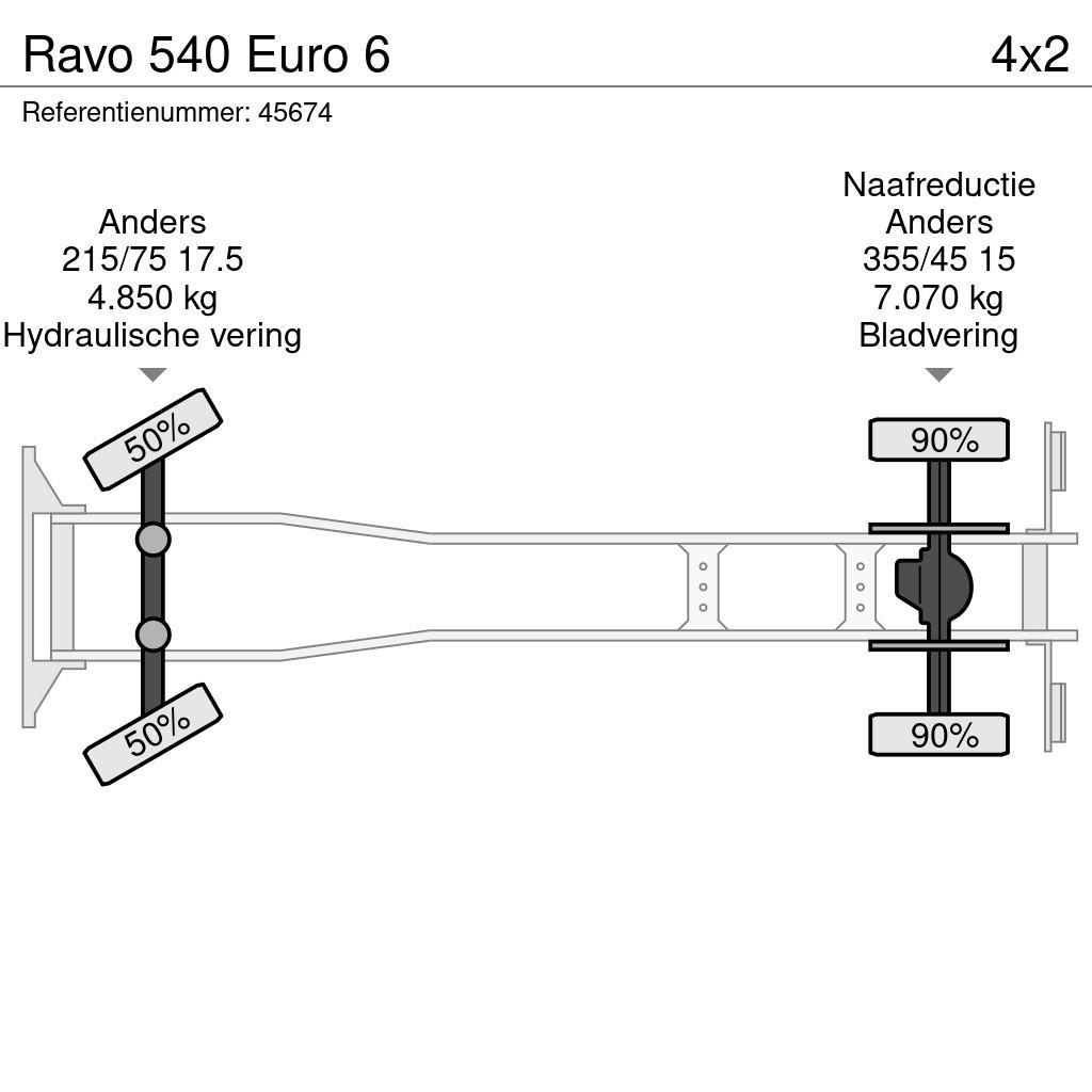 Ravo 540 Euro 6 شاحنات كاسحة